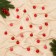 Set of balls plastic D-3 cm, 24 pcs "Tradition" crack, red