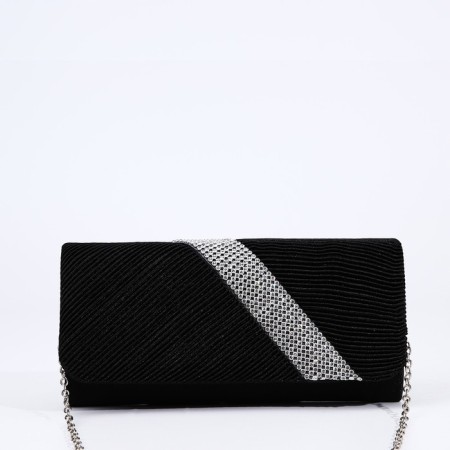 Magneta bag bag, long chain, black color