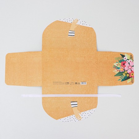 Box Gift team, packaging, “bouquet”, 28 x 18 x 8 cm-6