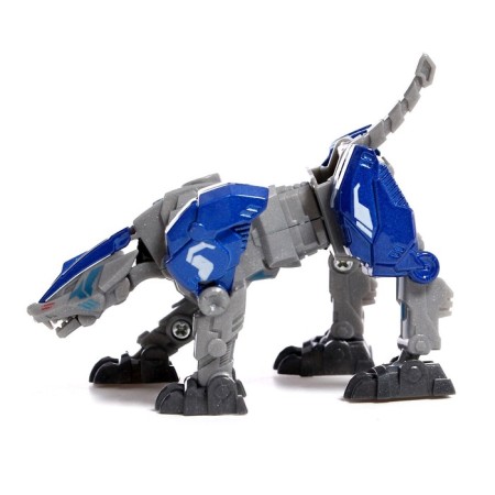 Robot the Wolf St. John's wort, with metal elements, is transformed-4