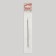 Cosmetic, bilateral needle, with loop, 12 cm, silver color
