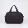 Sports bag with lightning, external pocket, long belt, black/purple color