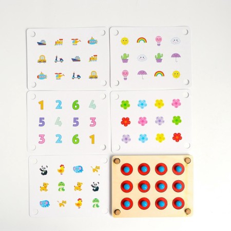 Children's developing game "Memory" 13.5 × 18.5 × 2.8 cm-2