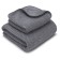 Culpers "Kraft", size 35x75 cm - 1 pc, 70x140 cm - 1 pc, color gray