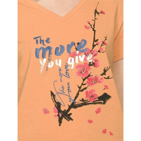 A set of T -shirt and trousers female, size s, color ocher-5