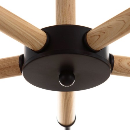 Tahiti chandelier 5x60W E27 Black+tree 55.5x55x31cm SVK-7