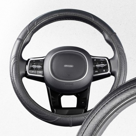 SkyWay braid, eco-leather, Standart-3 m, black, s01102483