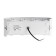Front Facade "Semesfer", FSD-067, 8 W, 3000K, 4 rays, IP65, 220 V, plastic, white 1008421