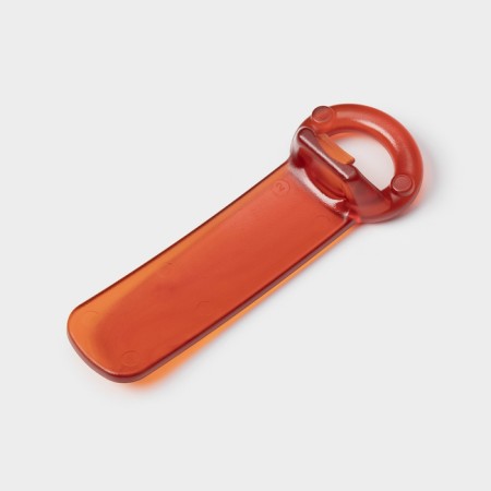 Open of screw covers, 14 cm, plastic, red-2