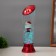 Lava Labe "Santa Claus" LED 3HAAA, USB red 6.5x8x23.7cm