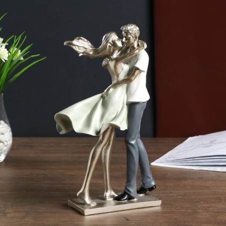 Souvenir Polystone "Kiss in the Wind" 31.5x10x20 cm