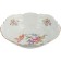 Round bernadotte salad, decor "Meissen bouquet", 19 cm