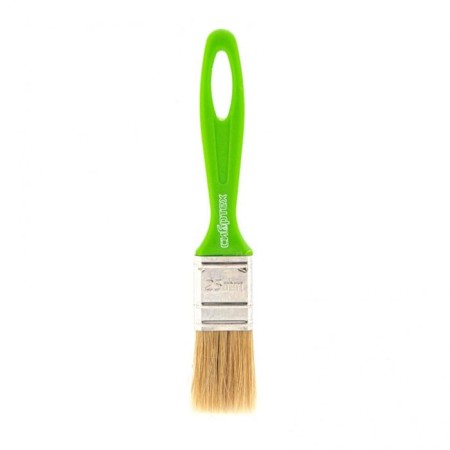 Flase brush "Sibrstek" 83300, "Euro", natural bristles, plastic pen, 25x8