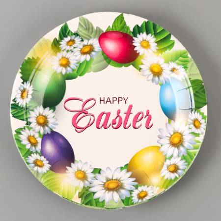 Paper plates "Happy Easter", 6 pcs.