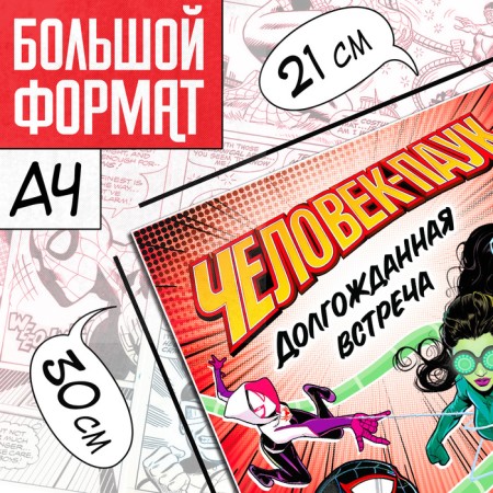 Comic "Spider-Man. Long -awaited meeting ", A4, 20 p., Marvel-1