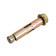 Anchor bolt of the bison, with a nut, yellow -preserved, 8x40 mm, 100 pcs