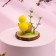 Easter decor "Chicken in a clearing" 8 × 8 × 7 cm