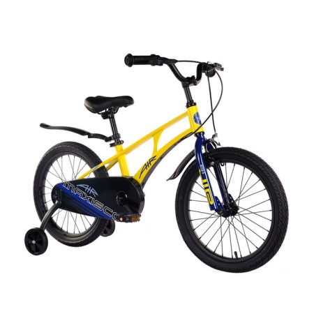 Bicycle 18 ’’ maxiscoo Air standard, yellow matte color-1