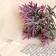 Bouquet "Two -color grass" with spraying, 18 cm, mix