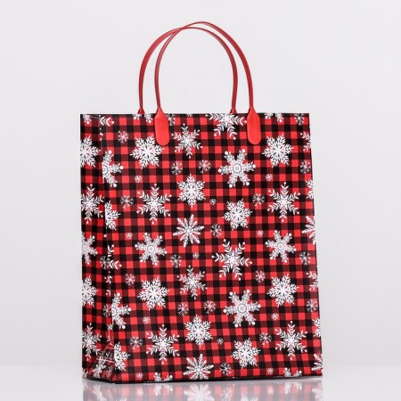 Package "Snowflake in the Block", soft plastic, 26x23 cm 110 μm