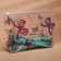 Cosmetic bag from transparent PVC 21 x2 x14 cm "butterflies"