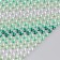 Self -adhesive rhinestones d 6 mm, green