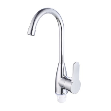 Kitchen mixer "RMS" PL5CH-017F, single-leaf, cartridge 40 mm, ABS plate, chrome