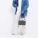 Bag Women's Cross-Bodi with a zipper, gray color