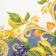 Southern Fruits d = 148 cm with GMVO, 100% cotton, sarzha 190 g/m2