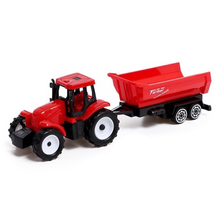 Game set "Farm", 2 tractors and animals-2