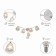 Rivoli Constance 3155-306 6he27, 60W chandelier