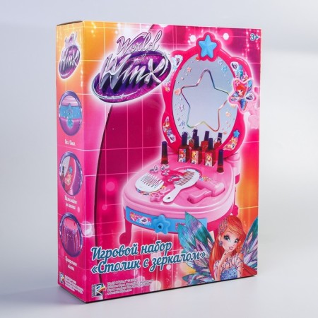 Игровой набор парикмахер, феи WINX «Блум», столик с зеркалом,свет, звук-7