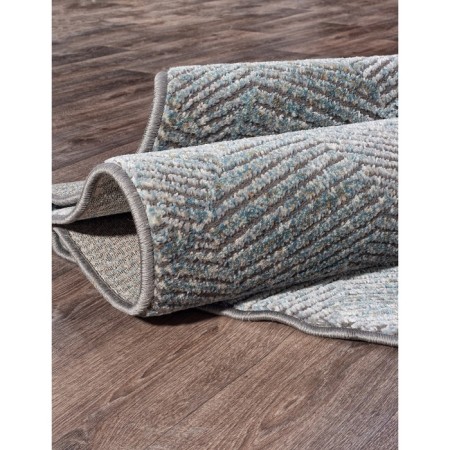 Oval Merinos Serenity carpet, size 80x140 cm, Gray color-2