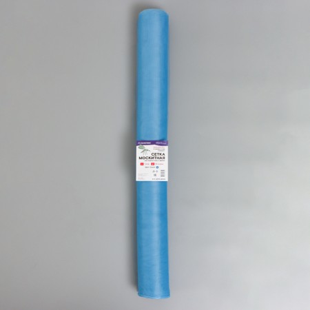 Antimosquito mesh for windows and doors standard, width - 100 cm , blue color (in a roll 50 m)-3