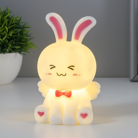 Spinker "Bunny with wings" LED 1W 3x LR44 white 7.5x5x13cm Risalux-1