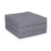 Pouffer "Mobile Matrax", size 67x61x33 cm, matting, gray