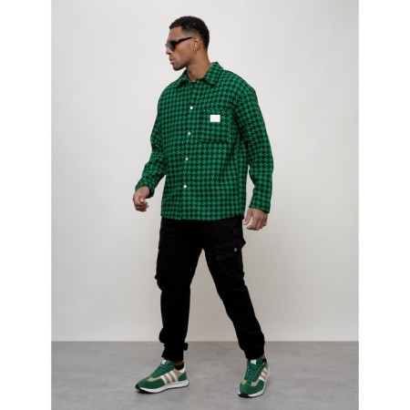 Male windbreaker, size 52, green color-9