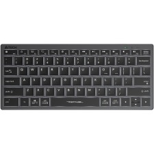 Клавиатура A4Tech Fstyler FX61 серый USB slim LED (FX61 GREY)