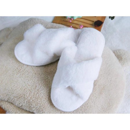 Slippers # 2 women, size 36.5, cream color-2