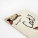 Cover for passport, beige color