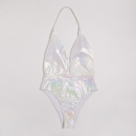 Swimsuit Women's Asset Minaku color pearl color, size 42-5