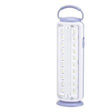 Camping battery flashlight, 5 watts, 1200 mAh, 500 lm, 20 LED, IP44, 8 x 24.5 cm