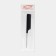 Comb with a metal tail, 20 × 2.5 cm, black color