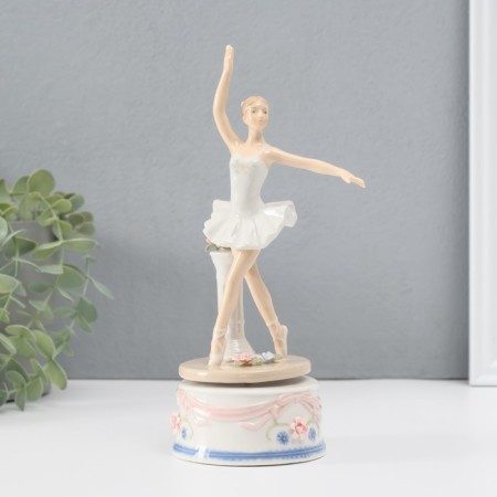 Souvenir Ceramics under porcelain "Ballerina" 22x9x9 cm-4