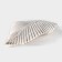 Fruit dish "leaf", 35.5 × 20 × 5 cm, gold color with white