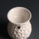 Aroma lamp ceramics "bubbles" white 8.5x8.5x9.5 cm