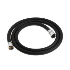 Shower hose of Accoona G63F, anti -digging, brass nut, brass cone, PVC, black