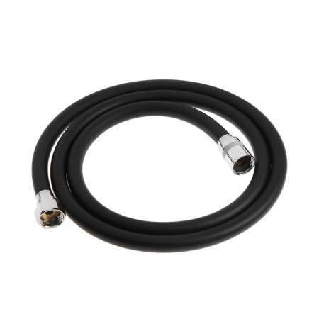 Shower hose of Accoona G63F, anti -digging, brass nut, brass cone, PVC, black