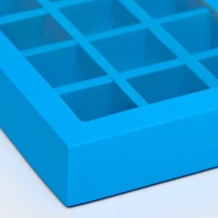 Box for sweets, 12 pcs, blue, 19 x 15 x 3.5 cm-2