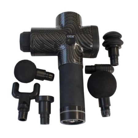 Gess-877 massage, percussion, 24 watts, 6 modes, 6 nozzles, 1400-2800 beats/min, black-4
